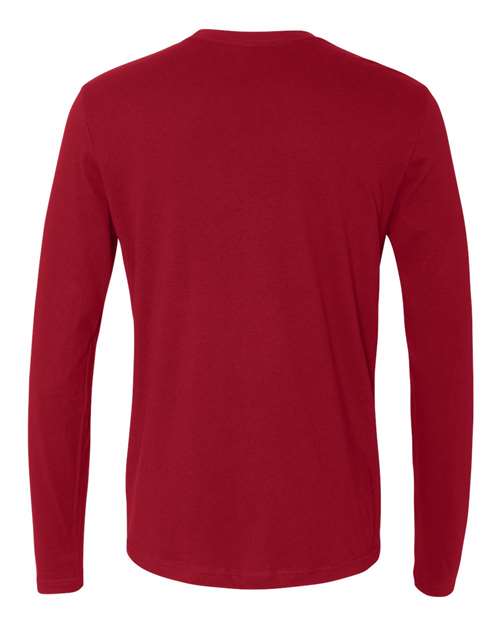 Next Level N3601 Men's Cotton Long-Sleeve Crew #color_CARDINAL