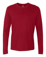 Next Level N3601 Men's Cotton Long-Sleeve Crew #color_CARDINAL