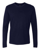 Next Level N3601 Men's Cotton Long-Sleeve Crew #color_MIDNIGHT NAVY