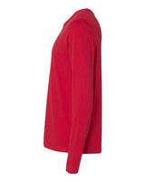 Next Level N3601 Men's Cotton Long-Sleeve Crew #color_RED