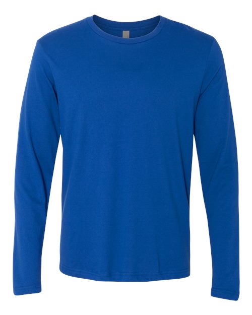 Next Level N3601 Men's Cotton Long-Sleeve Crew #color_ROYAL