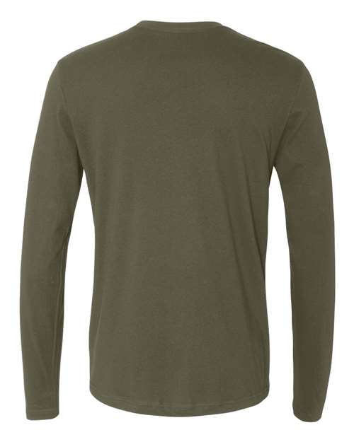 Next Level N3601 Men's Cotton Long-Sleeve Crew #color_MILITARY GREEN