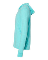 Next Level N6021 Adult Triblend Long-Sleeve Hoody #color_TAHITI BLUE