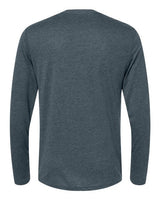 Next Level 6071 Men's Triblend Long-Sleeve Crew #color_INDIGO