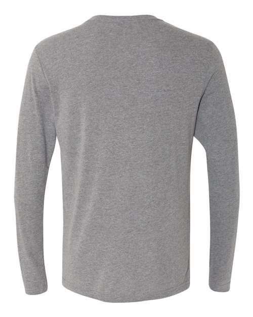 Next Level 6071 Men's Triblend Long-Sleeve Crew #color_PREMIUM HEATHER