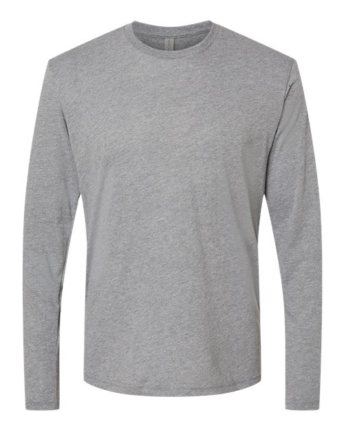 Next Level 6071 Men's Triblend Long-Sleeve Crew #color_PREMIUM HEATHER