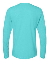 Next Level 6071 Men's Triblend Long-Sleeve Crew #color_TAHITI BLUE