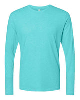 Next Level 6071 Men's Triblend Long-Sleeve Crew #color_TAHITI BLUE