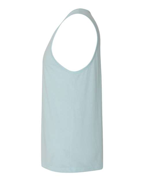 Next Level N6233 Unisex CVC Tank #color_ICE BLUE