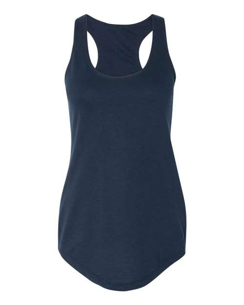 Next Level 6933 Ladies' French Terry RacerbackTank #color_MIDNIGHT NAVY