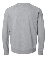 Next Level N9000 Unisex French Terry Raglan Crew #color_HEATHER GRAY