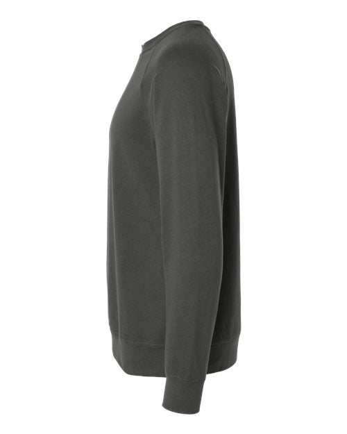 Next Level N9000 Unisex French Terry Raglan Crew #color_HEAVY METAL