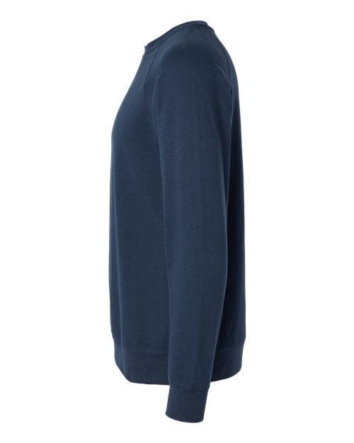 Next Level N9000 Unisex French Terry Raglan Crew #color_MIDNIGHT NAVY