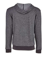 Next Level 9600 Adult Denim Fleece Full-Zip Hoodie #color_BLACK