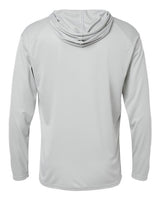 Badger 4105 B-Core Hooded Long Sleeve T-Shirt #color_Silver