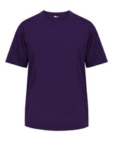 Badger 4820 B-Tech Cotton-Feel T-Shirt #color_Purple