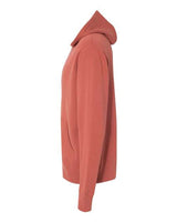 Independent Trading Co. AFX90UNZ Lightweight Full-Zip Hooded Sweatshirt #color_Rust