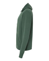 Independent Trading Co. AFX90UNZ Lightweight Full-Zip Hooded Sweatshirt #color_Alpine Green