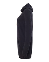 Independent Trading Co. PRM65DRS Women’s Special Blend Hooded Sweatshirt Dress #color_Black