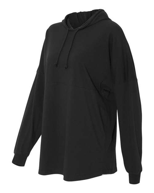 J America JA8228 Adult Game Day Jersey Hood #color_BLACK