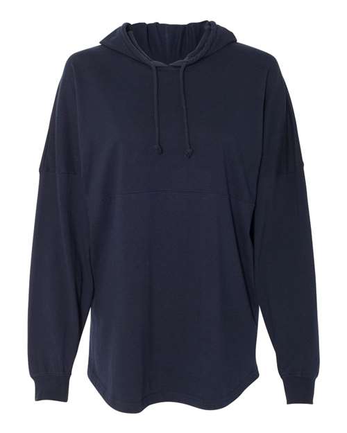 J America JA8228 Adult Game Day Jersey Hood #color_NAVY