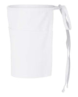 Q-Tees Q2115 Waist Apron with Pockets #color_White