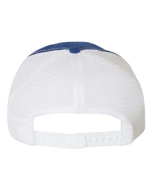 Richardson 111 Garment-Washed Trucker Cap #color_Royal/ White