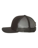 Richardson 112 Snapback Trucker Cap #color_Black