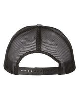 Richardson 112 Snapback Trucker Cap #color_Heather Grey/ Black