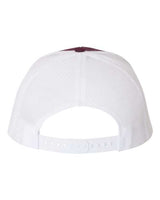Richardson 112 Snapback Trucker Cap #color_Maroon/ White