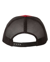 Richardson 112 Snapback Trucker Cap #color_Red/ Black