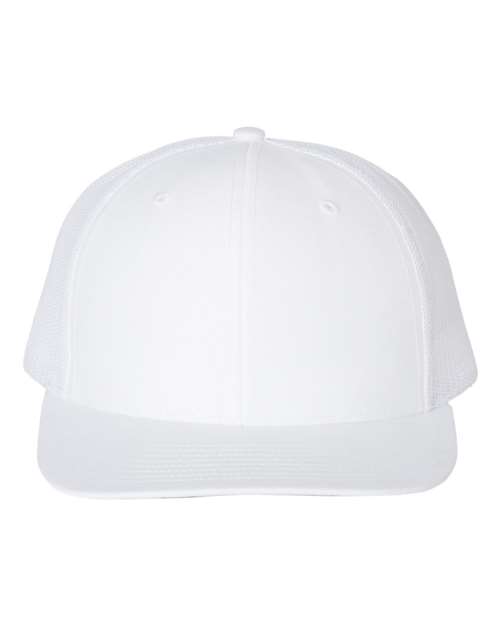 Richardson 112 Snapback Trucker Cap #color_White