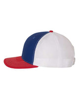 Richardson 112 Snapback Trucker Cap #color_Royal/ White/ Red