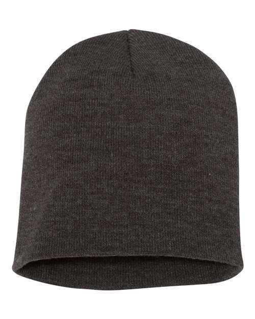 Yupoong 1500 Adult Knit Beanie #color_CHARCOAL