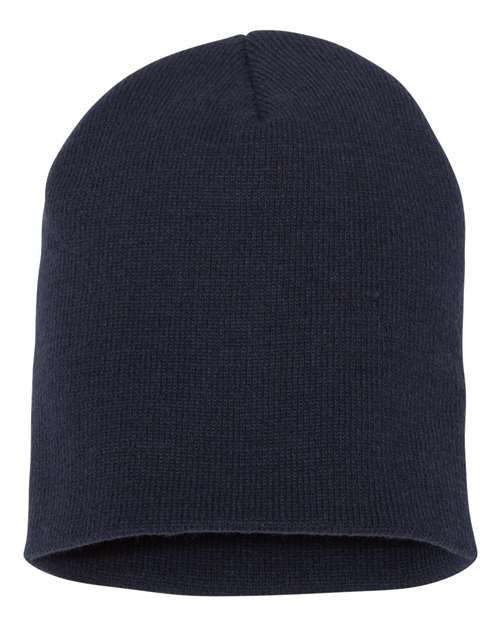 Yupoong 1500 Adult Knit Beanie #color_NAVY