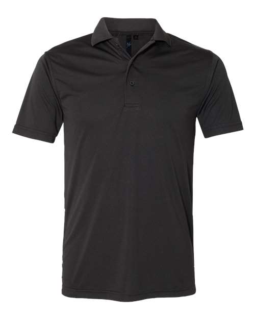 Sierra Pacific 0100 Value Polyester Polo #color_Black