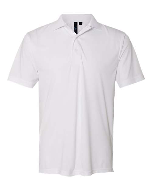 Sierra Pacific 0100 Value Polyester Polo #color_White
