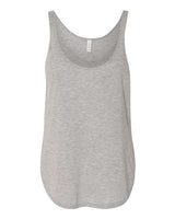 Bella + Canvas B8802 Ladies' Flowy Side Slit Tank #color_ATHLETIC HEATHER