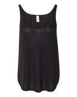 Bella + Canvas B8802 Ladies' Flowy Side Slit Tank #color_BLACK