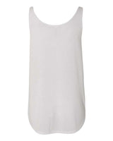 Bella + Canvas B8802 Ladies' Flowy Side Slit Tank #color_WHITE