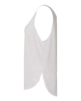 Bella + Canvas B8802 Ladies' Flowy Side Slit Tank #color_WHITE