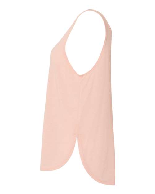 Bella + Canvas B8802 Ladies' Flowy Side Slit Tank #color_PEACH