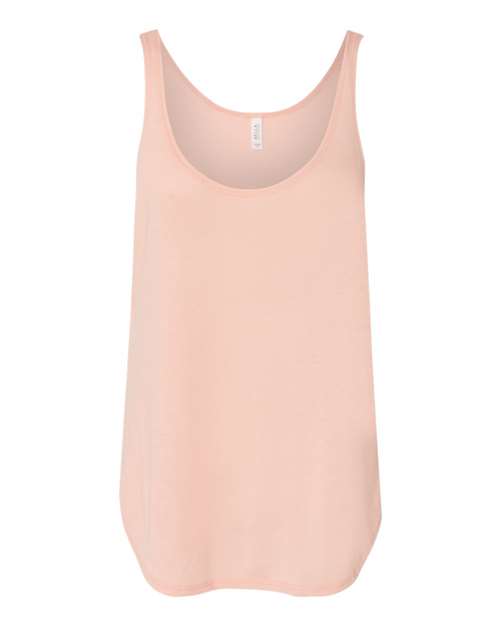 Bella + Canvas B8802 Ladies' Flowy Side Slit Tank #color_PEACH