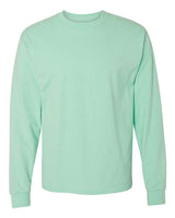 Hanes 5186 Adult Long-Sleeve Beefy-T #color_CLEAN MINT