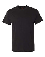 Hanes 42TB Adult X-Temp Triblend T-Shirt #color_SOL BLACK TRBLND