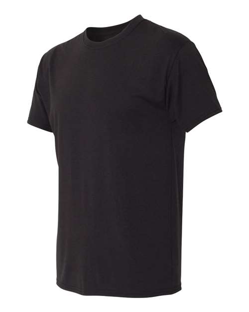 Hanes 42TB Adult X-Temp Triblend T-Shirt #color_SOL BLACK TRBLND