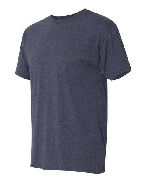 Hanes 42TB Adult X-Temp Triblend T-Shirt #color_NAVY TRIBLEND