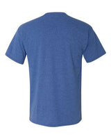 Hanes 42TB Adult X-Temp Triblend T-Shirt #color_ROYAL TRIBLEND