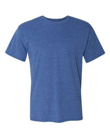 Hanes 42TB Adult X-Temp Triblend T-Shirt #color_ROYAL TRIBLEND