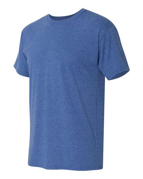 Hanes 42TB Adult X-Temp Triblend T-Shirt #color_ROYAL TRIBLEND